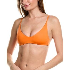 ALC Women's Cleo Scoop Bikini Top Orange XS $109